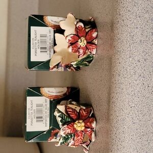Heather Goldminc Christmas candle holder